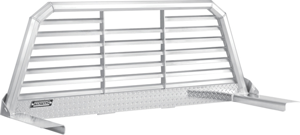 Aluminum Pickup Cab Rack with Louver pattern