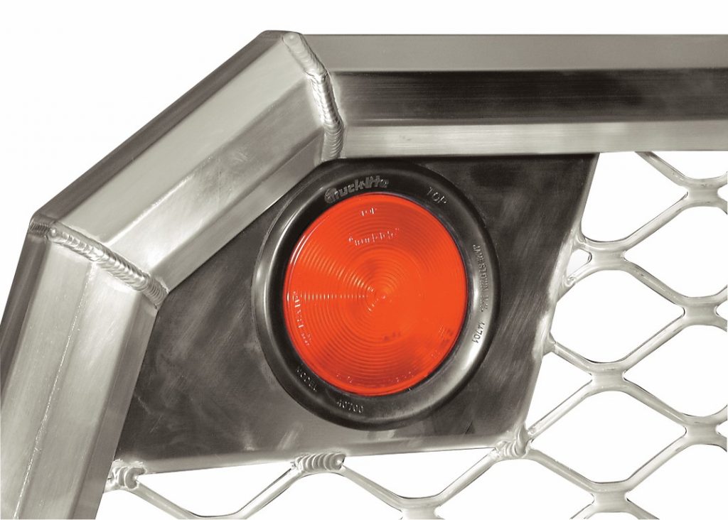 Cab rack optional light bracket
