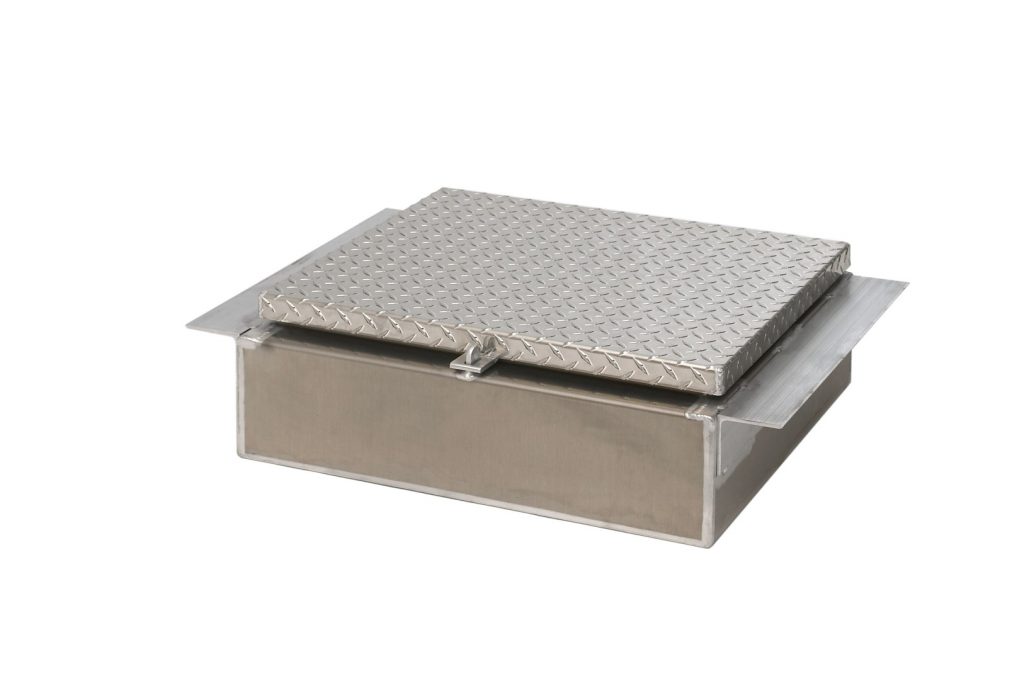 Diamond plate in-frame box