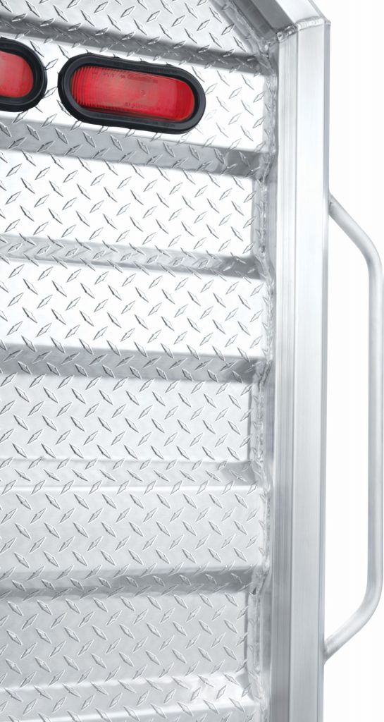 Accessory grab handle for semi-truck cab rack
