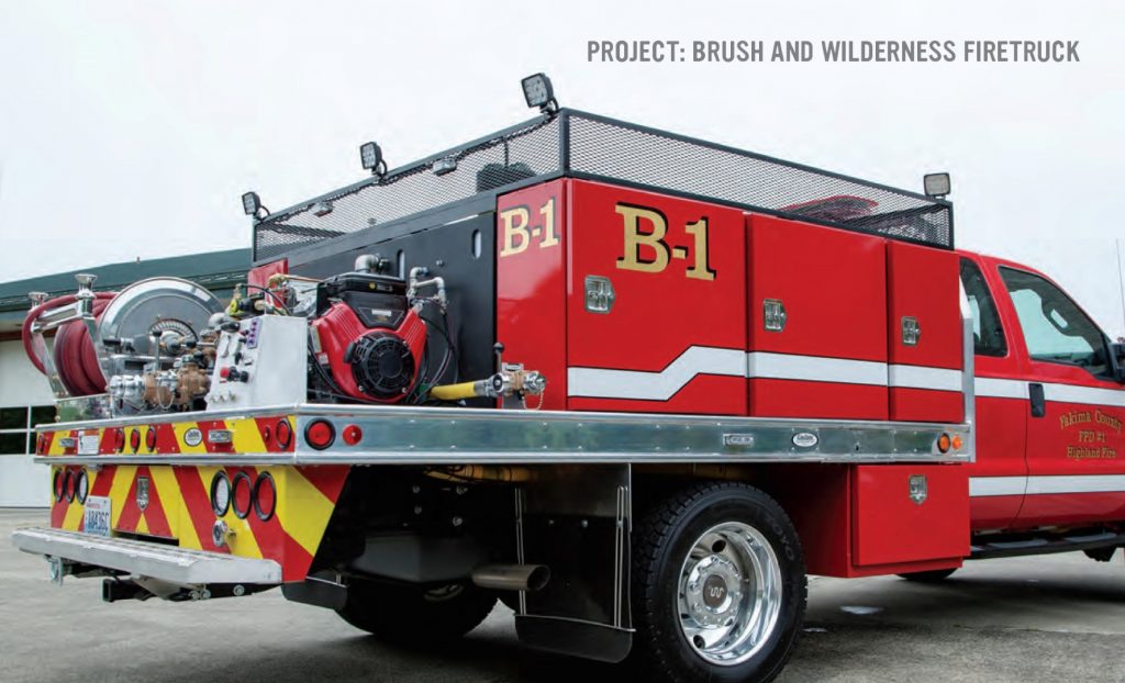 Firebody Flatbed Protech Firebody wilderness firetruck