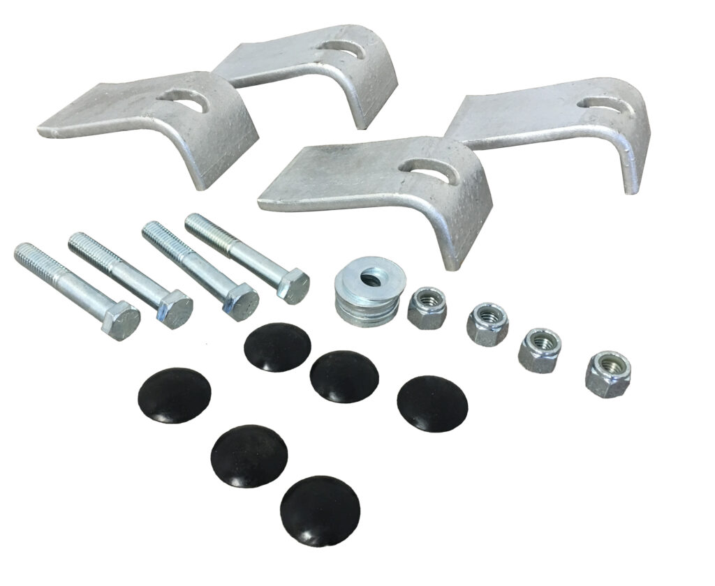 Deck cover mounting kit