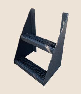 Truck Frame Steps in ProCoat Truck Frame Steps in ProCoat durable black finish.